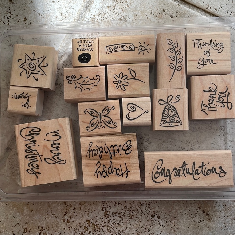 Stampin Up! A Greeting For All Reasons 2001 Stamp Set
